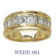 Diamond Wedding Ring - WEDD 001